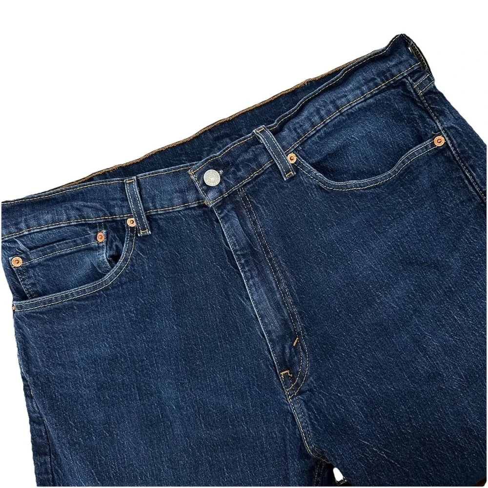 Levi's 505‎ Jeans Mens 38x32 Medium Wash Denim Classic Zip Fly
